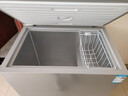 美菱（MeiLing）200升小冰柜低霜一级能效家用冷藏柜冷冻柜两用冰柜小型租房用小冰箱小型冷柜 BC/BD-200DTXNP-皓月银 200L 实拍图