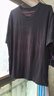 回力（Warrior）纯棉t恤男夏季新款重磅运动上衣男士潮流短袖宽松体恤 深灰 4XL 实拍图