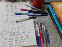 uni三菱 uni-ball UM-100黑色中性笔高颜值0.5mm黑笔签字笔商务学生考试刷题专用水笔水性笔 1支 实拍图
