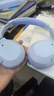 漫步者（EDIFIER）【王一博代言】W820NB主动降噪头戴式无线蓝牙耳机经典立体声运动耳麦游戏音乐Hi-Res认证节日礼物 湖光蓝+入会享5元 实拍图