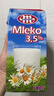 妙可（Mlekovita）欧洲进口田园系列3.5全脂纯牛奶1L*12盒100%无添加整箱装优质蛋白 实拍图