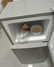 志高（CHIGO）小冰箱迷你小型家用冷藏冷冻两用宿舍出租房用双门办公室电冰箱节能省电 【一级能效】76L灰色【三天约一度电】 实拍图