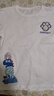 真维斯男童短袖t恤纯棉儿童夏季薄款透气圆领童装半袖上衣男孩学生夏装 白 J小恐龙组合 150 实拍图