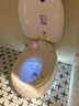 NOEOG10小熊先森轻智能马桶坐便器凤凰蛋形圆形电动自动带水箱虹吸式 手动版【女性清洗 脚触冲水】 305/300mm 其它坑距联系客服 实拍图