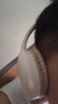 联想（Lenovo）真无线头戴式蓝牙耳机 电脑游戏电竞降噪跑步运动音乐网课耳麦 适用苹果华为thinkplus TH30米白 实拍图