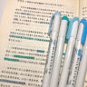 斑马牌 (ZEBRA)双头柔和荧光笔 mildliner系列单色划线记号笔 学生标记笔 WKT7 柔和深蓝 实拍图