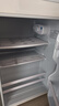 华宝小冰箱小型家用出租房用冷藏冷冻两用一级能效节能省电迷你宿舍寝室办公室二门电冰箱 一级能效-86L银色-全国联保 实拍图