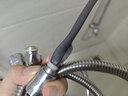万和（Vanward）不锈钢花洒软管 2米淋浴软管波纹冷热水管浴室花洒防爆进水管 实拍图
