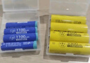 德力普（Delipow）充电电池 5号电池大容量3300mAh配液晶显示充电器套装五号7号通用KTV话筒/麦克风/儿童玩具/相机等 4节5号3300毫安电池 赠送电池盒 实拍图