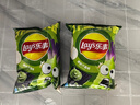 乐事（Lay's）夏季限定原切薯片 清新芥香味 70克 实拍图