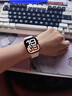 Apple/苹果 Watch Series 10 智能手表GPS款46毫米玫瑰金色铝金属表壳淡桃粉色运动型表带S/M MX293CH/B 实拍图