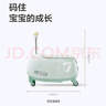 babycare溜溜车儿童扭扭车可坐骑滑滑车行李箱可储物宝宝玩具车 螺旋藻绿 实拍图