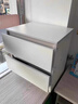 宜造（YIZAO）床头柜现代简约创意轻奢高级感小柜子卧室收纳柜简易收纳柜床边柜 纵深双抽暖白32*30*41cm 实拍图