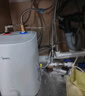 美的（Midea）【8年质保】5升储水式电热水器小厨宝家用洗碗洗菜安全1650W速热厨房热水宝国家补贴F05-15A1(S) 实拍图