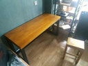 品味枫实木电脑桌台式家用简易书桌简约卧室学习写字桌办公长条桌子 尺寸颜色定制专拍非产品价格 实拍图
