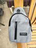 【运动腰包】跑步包男休闲斜挎包手机包防泼水健身包 灰色 实拍图