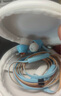 飞利浦（PHILIPS）有线耳机入耳式HiFi音乐耳机 Hi-Res高保真音质 线控带麦3.5mm音频接口S2蓝 实拍图