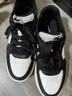 鸿星尔克板鞋冬季新款男鞋经典小白鞋休闲鞋厚底增高滑板鞋百搭运动鞋子男 微晶白/正黑 40 实拍图