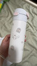膳魔师（THERMOS）儿童保温杯学生吸管水杯316L哈利波特联名水壶 350ml 粉 实拍图