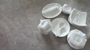 红牡丹 景德镇金边餐具套装家用陶瓷碗碟套装欧式盘子碗筷套装轻奢礼盒 金边10人餐具 礼盒装 58头 实拍图
