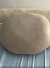 MUJI可当成腰垫使用的柔软靠垫 浅米色 49×22×15cm 实拍图