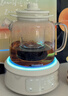 GLASSLOCK盖朗养生壶全玻璃恒温母婴级0胶水0塑料接触调奶器泡奶壶办公室煮花茶器煎中药烧水壶1.5L国家补贴 实拍图