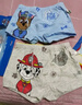 汪汪队立大功（PAW PATROL）儿童内裤男宝宝短裤小孩棉质四角平角裤4条装PA089 100 实拍图