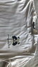 真维斯（JEANSWEST）网眼t恤男夏季短袖显瘦百搭半袖青少年透气凉感宽松纯色速干上衣 白色（捂脸熊猫X） L (体重110斤-130斤) 实拍图