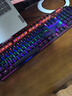 雷柏（Rapoo） V500PRO 有线背光机械键盘 104键全尺寸游戏电竞笔记本电脑多媒体办公吃鸡全键无冲键盘 黑轴 实拍图