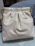CHARLES&KEITH迷你菱格流浪包单肩斜挎双肩包包女包生日礼物CK2-60782390 Cream奶白色 S 实拍图