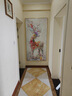 瑞尚（RUISHANG） 玄关装饰画现代简约进门壁画山水墙画竖版晶瓷画欧式轻奢挂画 繁花鹿影 80*160cm/晶瓷面+铝合金边框 实拍图