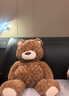名创优品（MINISO）吉福特熊乖乖坐姿大号公仔毛绒玩具小熊玩偶抱枕生日礼物告白礼物 实拍图