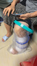 凌云鹤打石膏洗澡防水套骨折洗澡防水保护套膝盖脚受伤洗澡防水套 【成人小腿加大】弹力直径25.5cm 【穿戴舒适 防水防漏】 实拍图