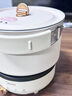 美的（Midea）电煮锅 电炒锅 便携式折叠锅 分体式小电锅 316L不锈钢 0涂层旅行出差烧水电水壶多功能锅XZC16X01 实拍图