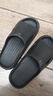 夏季EVA新款防滑厚底家用拖鞋踩屎感外穿室内软底拖鞋男士拖鞋女 灰色 42-43 【适合41-42脚】 实拍图