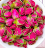 贡苑花草茶叶【绿色食品】玫瑰花茶200g特平阴级大朵胎玫瑰无硫磺 实拍图