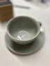 MHW-3BOMBER轰炸机[礼物]咖啡杯Mars火星杯陶瓷杯拿铁杯拉花杯 【收弧薄吸口】铅笔灰-300ML 实拍图