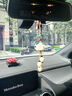 梵心 高档菩提莲花汽车挂件车内饰品车载挂件创意出入平安后视镜吊坠 菩提子短款【不染】 实拍图