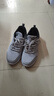 特步男鞋跑步鞋新款冬季厚底旅游透气轻便皮网面休闲运动鞋慢跑鞋子男 浅灰黑-(网面) 45 实拍图