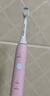 飞利浦（PHILIPS）儿童电动牙刷 送男孩女孩生日礼物 适用4-6-12岁 声波震动 2种模式 自带2支刷头粉HX2432/02 实拍图