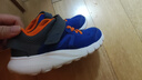 迪卡侬儿童春季网面舒适透气校园休闲运动跑步鞋皇家蓝/橙-35码-4128259 实拍图