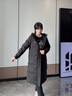波司登25年冬季羽绒服男女情侣同款超长款加厚连帽明星同款外套 实拍图