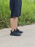 森马男鞋2025夏季新款休闲百搭老爹鞋男士跑步运动鞋子青少年轻便软底 黑金单鞋 43 实拍图