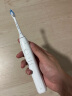 飞利浦（PHILIPS）【肖战推荐】电动牙刷钻石1系 成人情侣送男生/女友 生日礼物 3倍洁齿 轻松刷感 皓月白 新品 实拍图