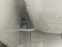 东鹏（DONGPENG）小户型浴缸迷你缸可移动亚克力家用浴缸薄边独立日式浴池深泡浴池 空缸带坐板1.1m 实拍图