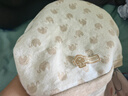 妈妈果（org.mama）月子帽春秋薄款产后月子发带头巾纯棉夏季孕妇帽产妇帽子防风透气 封顶彩棉三件套 组合 实拍图