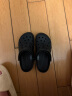 crocs卡骆驰洞洞鞋贝雅男鞋女鞋轻便耐磨一脚蹬拖鞋休闲鞋|10126 黑色-001 37 /38(230mm) 实拍图