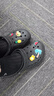 卡骆驰crocs贝雅云彩女士洞洞鞋户外休闲鞋|208186 黑色-001(含智必星) 38 (240mm) 实拍图