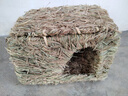 安迪优美兔子兔兔窝 龙猫天竺鼠荷兰猪草窝 保暖草垫  草窝兔子兔兔窝龙猫 折叠草窝 实拍图