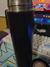 炊大皇 保温杯 316L医用级不锈钢茶水分离商务便携保温杯 黑色 490ml 实拍图